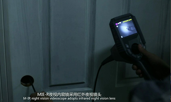 亞泰光電MIR系列高清警用內(nèi)窺鏡搭載紅外夜視鏡頭，可有效觀測(cè)20米以內(nèi)人和物體、隱蔽性好！